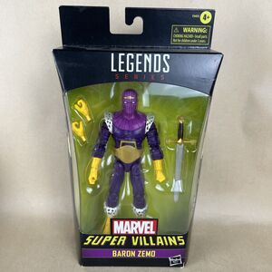 NIB Hasbro Marvel Legends Baron Zemo 6” Action Figure Exclusive‎ 2021 Sealed